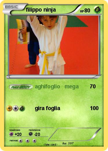 Pokemon filippo ninja