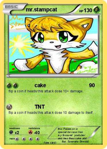 Pokemon mr.stampcat
