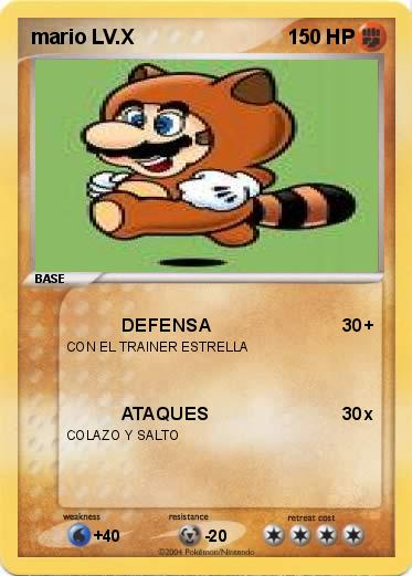 Pokemon mario LV.X