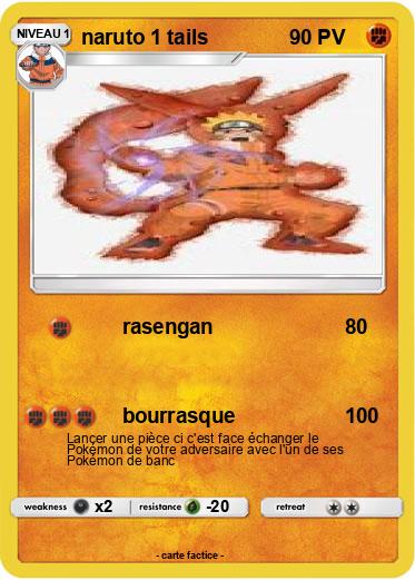 Pokemon naruto 1 tails
