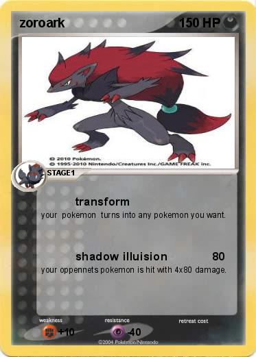 Pokemon zoroark