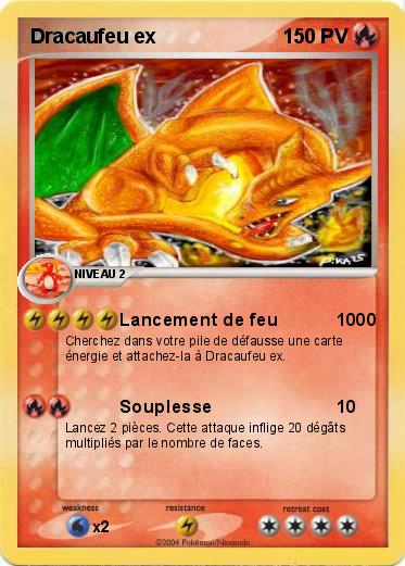 Pokemon Dracaufeu ex