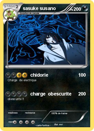 Pokemon sasuke susano