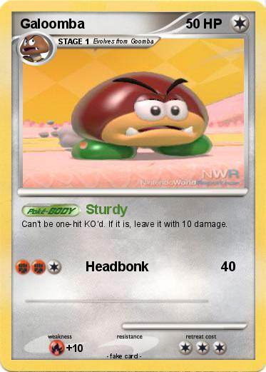 Pokemon Galoomba