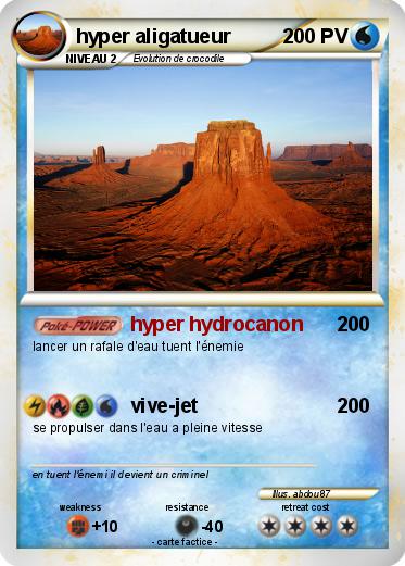 Pokemon hyper aligatueur