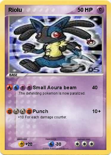 Pokemon Riolu