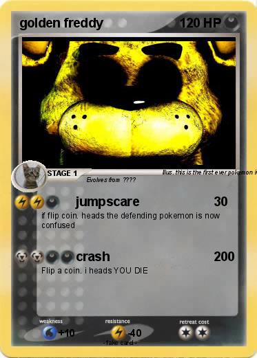 Pokemon golden freddy