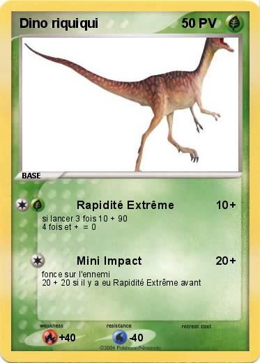 Pokemon Dino riquiqui