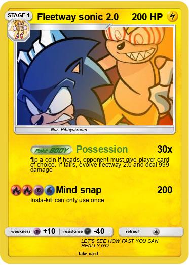 Pokemon Fleetway sonic 2.0