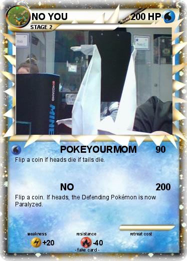 Pokemon NO YOU
