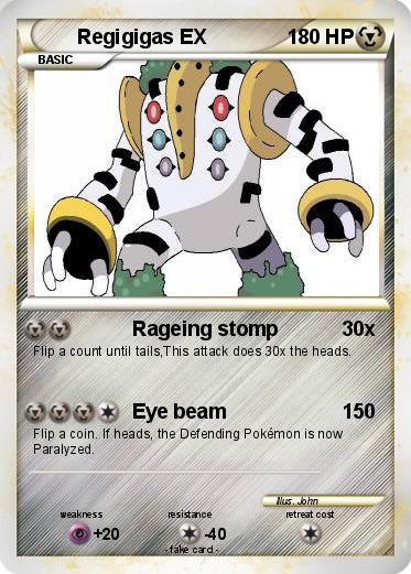 Pokemon Regigigas EX