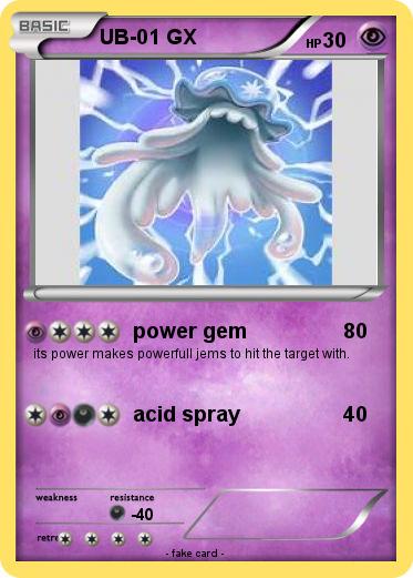 Pokemon UB-01 GX