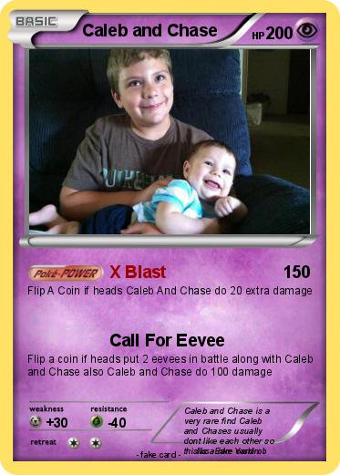 Pokemon Caleb and Chase