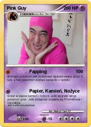 Pokemon Pink Guy