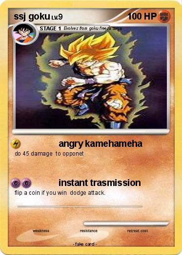 Pokemon ssj goku