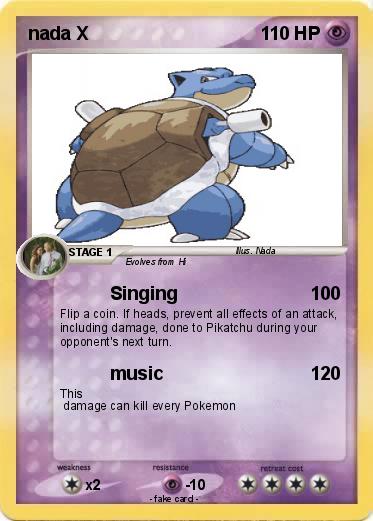 Pokemon nada X
