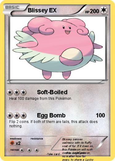 Pokemon Blissey EX