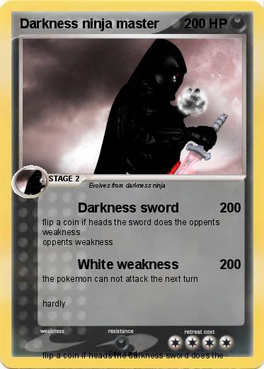 Pokemon Darkness ninja master