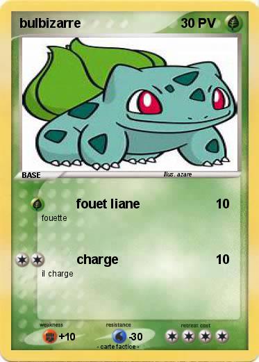 Pokemon bulbizarre
