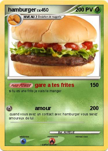 Pokemon hamburger