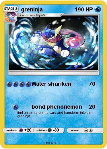 Pokemon greninja