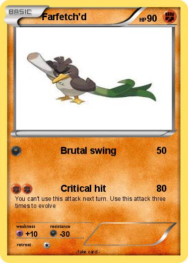 Pokemon Farfetch'd
