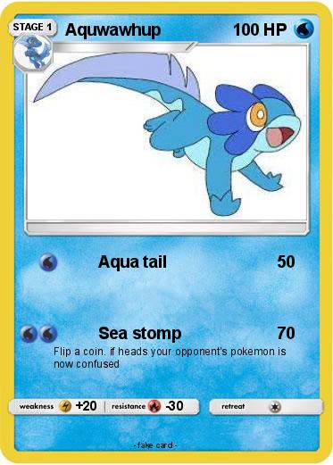Pokemon Aquwawhup