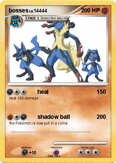 Pokemon bosses