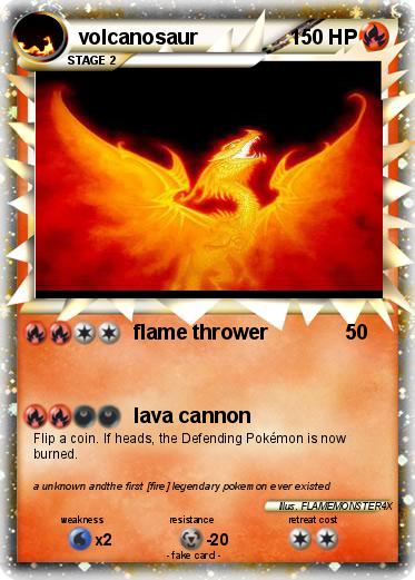 Pokemon volcanosaur