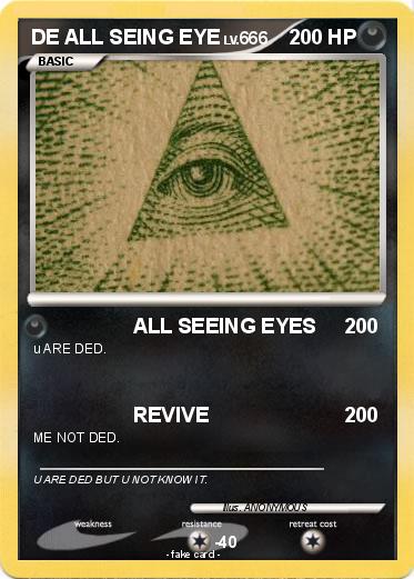 Pokemon DE ALL SEING EYE