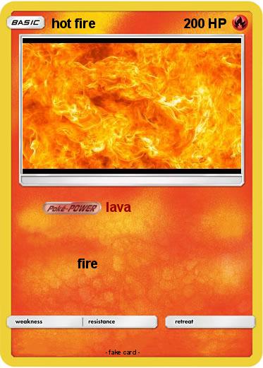 Pokemon hot fire