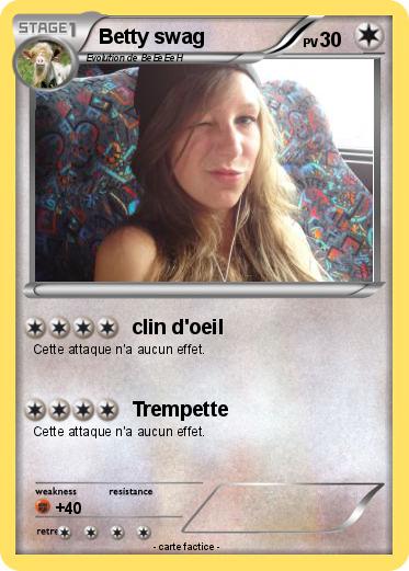 Pokemon Betty swag