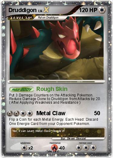 Pokemon Druddigon