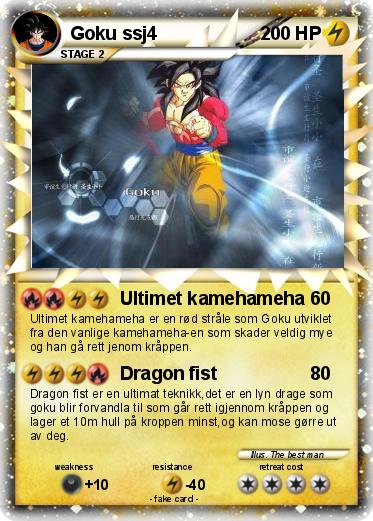 Pokemon Goku ssj4