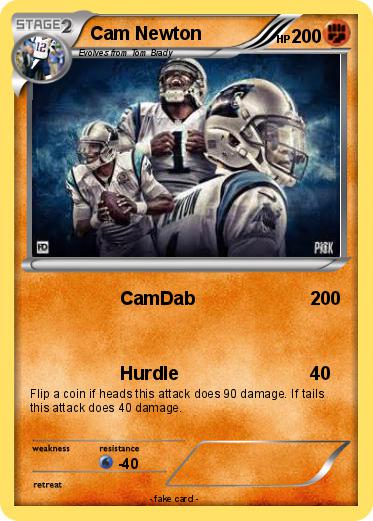 Pokemon Cam Newton