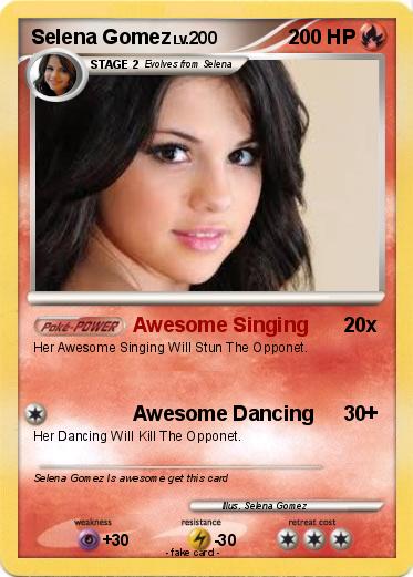Pokemon Selena Gomez