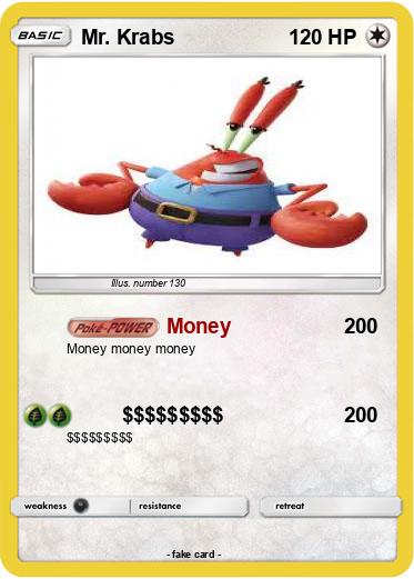 Pokemon Mr. Krabs