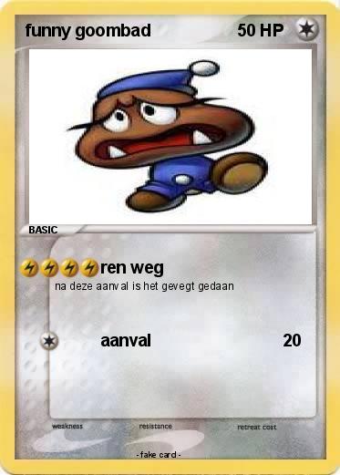 Pokemon funny goombad
