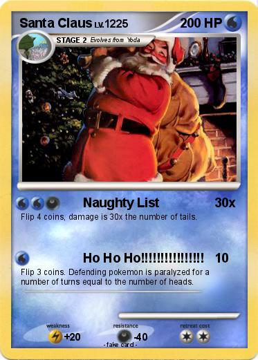 Pokemon Santa Claus