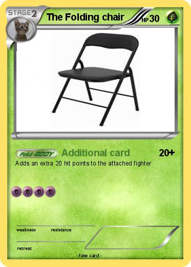 Pokemon The Folding chair
