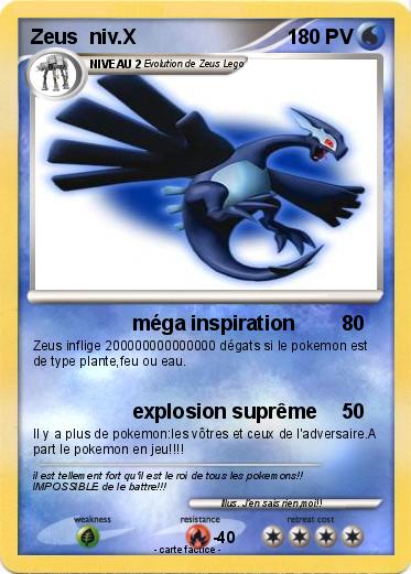 Pokemon Zeus  niv.X