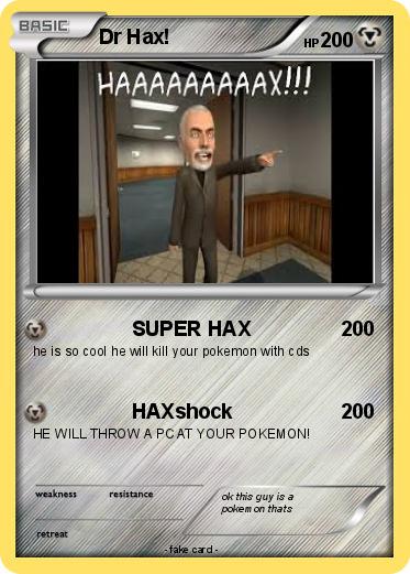 Pokemon Dr Hax!