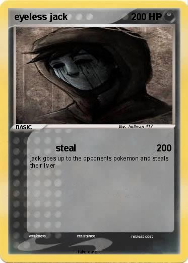 Pokemon eyeless jack