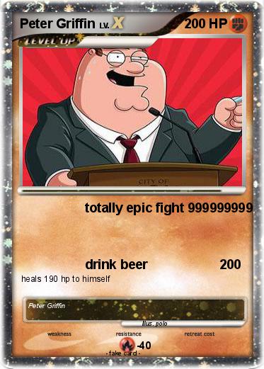 Pokemon Peter Griffin