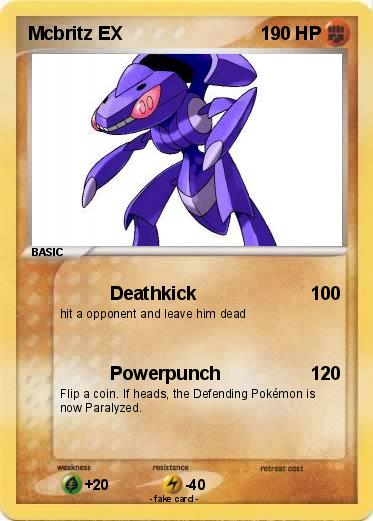 Pokemon Mcbritz EX