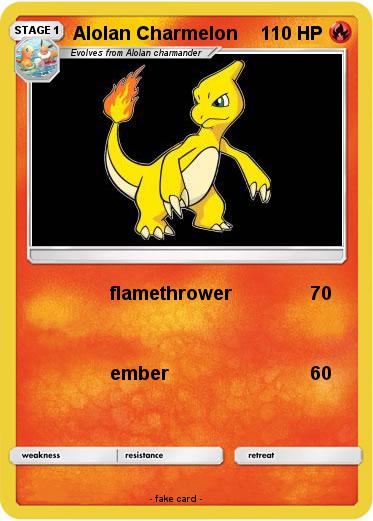 Pokemon Alolan Charmelon