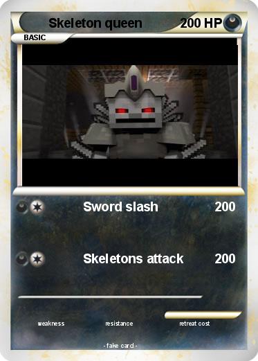Pokemon Skeleton queen