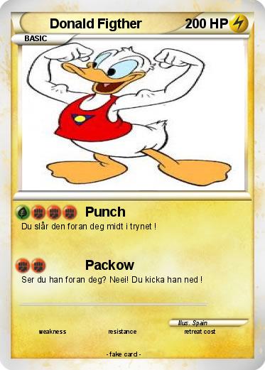 Pokemon Donald Figther