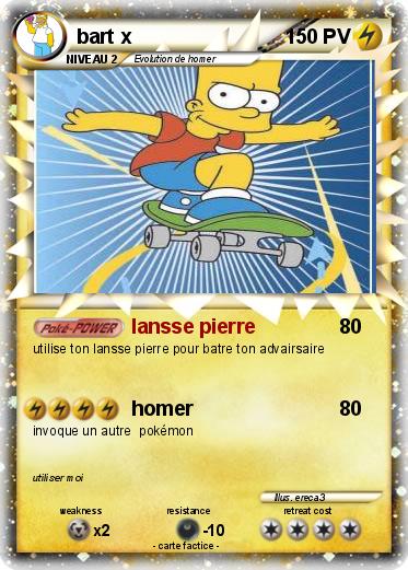 Pokemon bart x