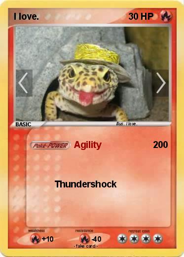 Pokemon I love.